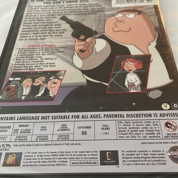 Family Guy presents Blue Harvest DVD NWT - Picture 4 of 6